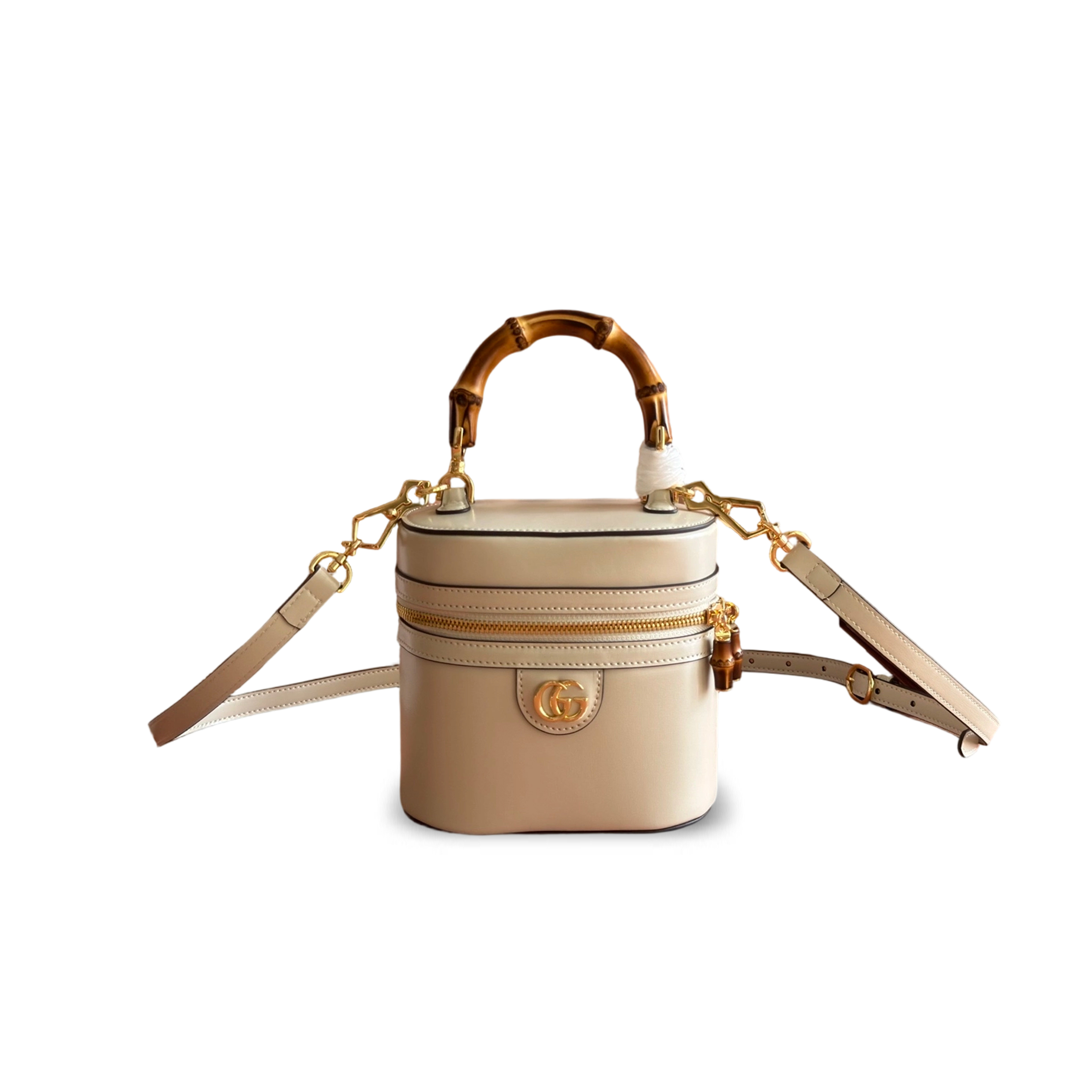GUCCI MINI BAMBOO SHOULDER BAG 760200 (15.5*13.5*4cm)